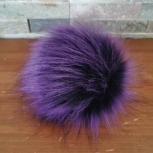 Cof iz umetnega krzna Vijola Hopka