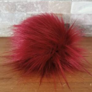 Cof iz umetnega krzna Rdeča Malina Hopka