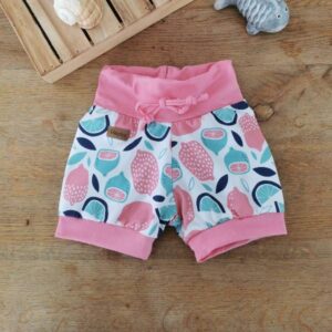 Kratke hlače Roza limone Hopka