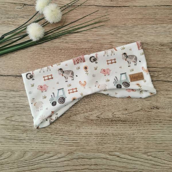 Naglavni trak s podaljški za ušesa Kmetija Hopka Naglavni trak s podaljški za ušesa Kmetija Hopka