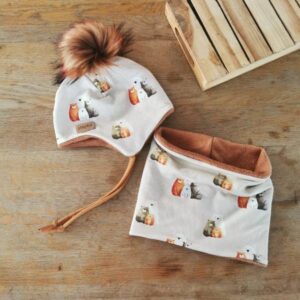 Zimski komplet Medvedja družina Hopka2