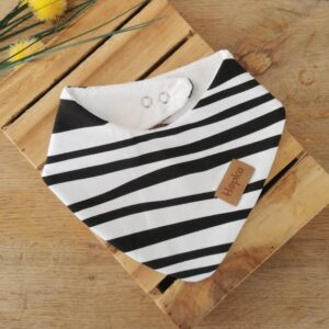 Nepremočljivi slinček Zebra Hopka