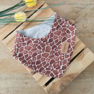 Nepremočljivi slinček Žirafa Hopka