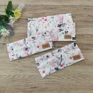 Naglavni trak Cvetlični modro roza Hopka