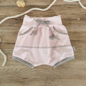 Baggy kratke hlače Baby roza glamour Hopka