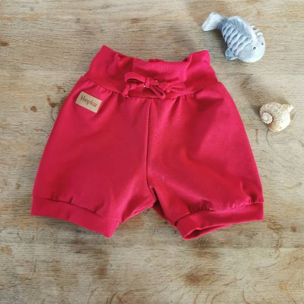 Kratke hlače Enobarvne rdeče Hopka Kratke hlače Enobarvne rdeče Hopka