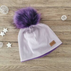 Prehodno zimska kapa rebrasta Lila Hopka