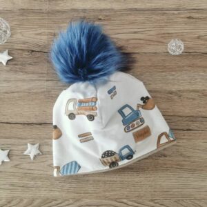 Zimska kapa Kjut gradbena vozila Hopka