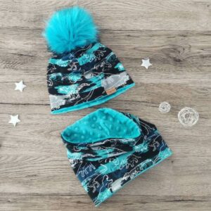 Zimski komplet Dinozavri Hopka