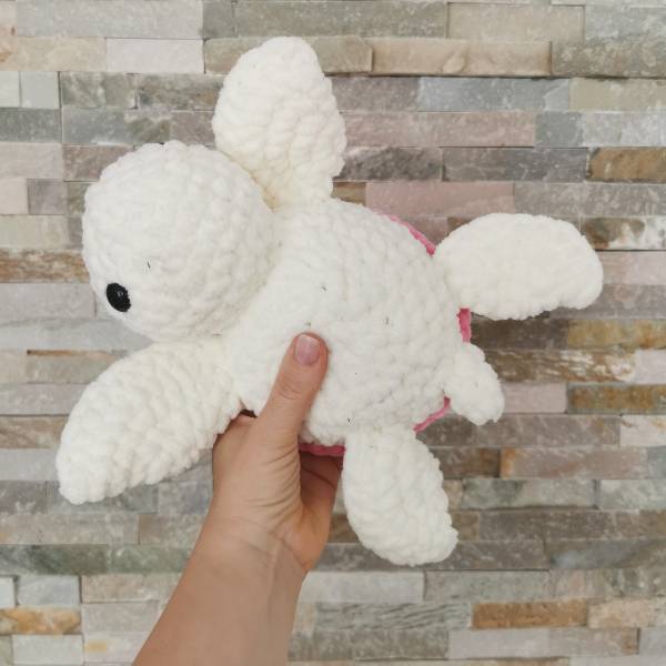 Kvačkana želvica Midi Smetana-Candypink Hopka2 Kvačkana želvica Midi Smetana-Candypink Hopka2