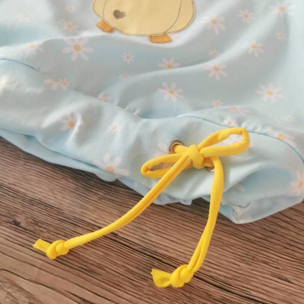 Tunika obleka Mala račka na modri mint Hopka3 Tunika obleka Mala račka na modri mint Hopka3