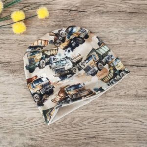 Baggy kapa Gradbena vozila na peščeni Hopka