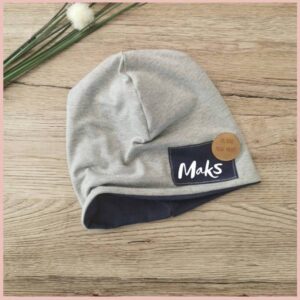 Baggy kapa sivo modra z imenom Hopka