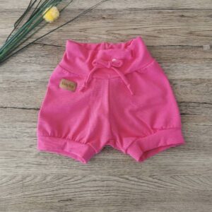 Kratke hlače Enobarvne Pink Hopka1