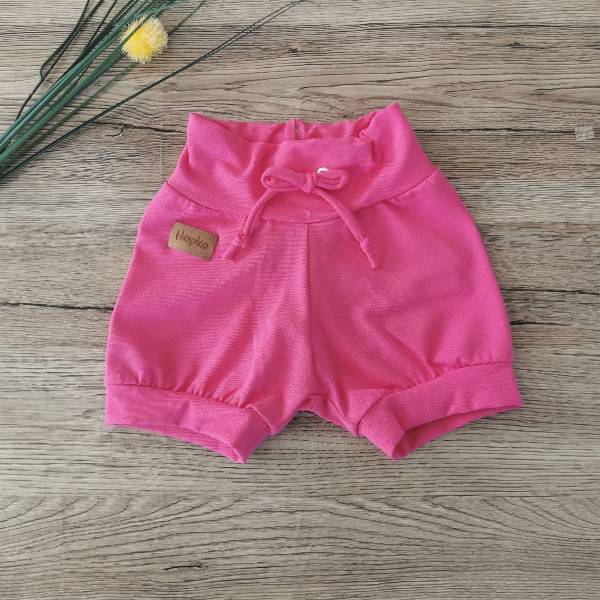 Kratke hlače Enobarvne Pink Hopka1